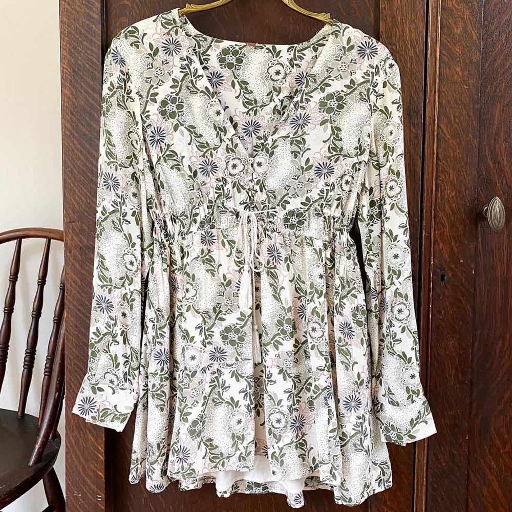 Free People Stealing Fire Mini Dress/Tunic